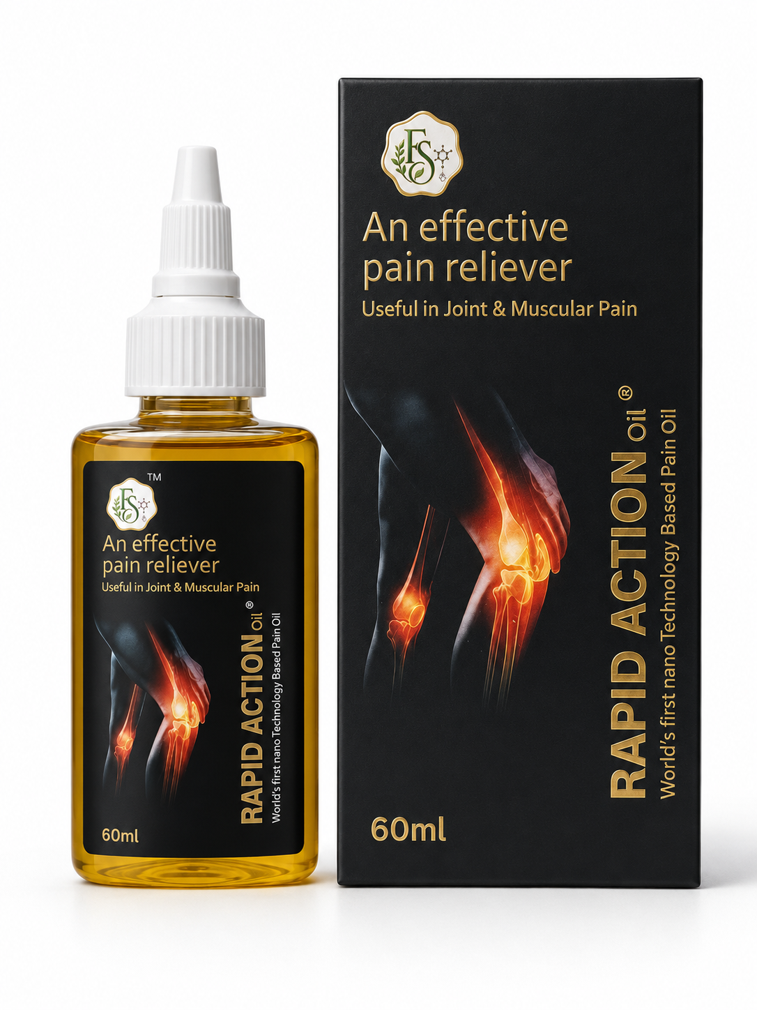 RAPID ACTION PAIN RELIF OIL